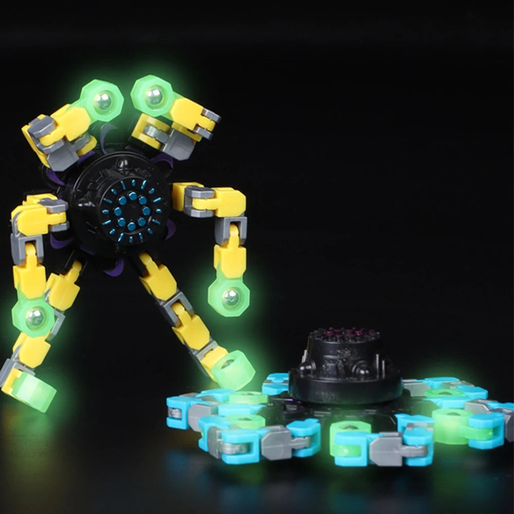 Deformed Fidget Spinner Chain Toys For Children Antistress Hand Spinner