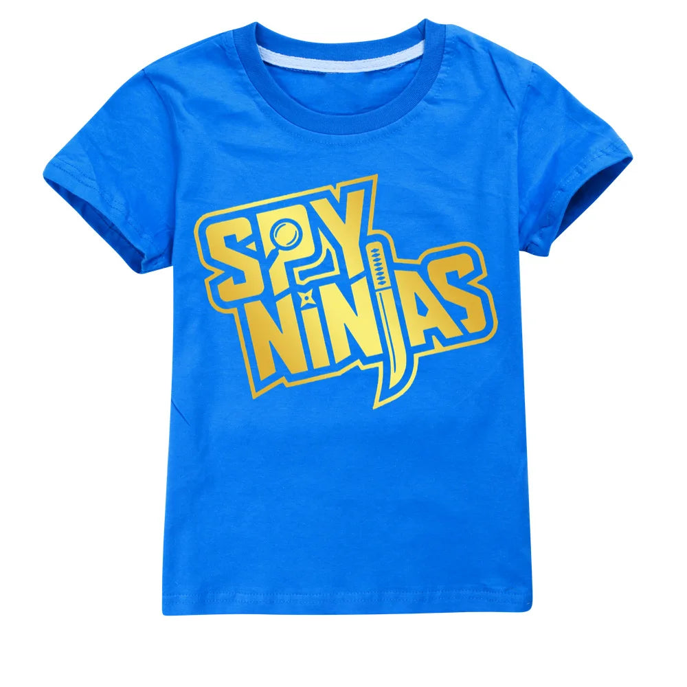 Daniel SPY NINJA Cartoon Casual O-Neck Tees - GuGuTon baby store - Baby Fashion - Toddlers Outfits - Babies Outfits - Toddler Clothes - Kids Clothing - Newborn Clothes - Newborn Wear - Kids Wear - Trending Clothes - Trending Outfits - Fall Fashion - Winter Fashion - Girls Clothes - Boys Clothes - Babies Wear - Kids Accessories - KidsWear - Summer Clothes - Summer Fashion - Summer Trend - Falls Sweaters - Tops - Bottom - Jeans - Blouse - Dresses - Newborn Dresses - Toys