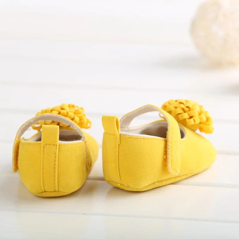 0-18 Months Newborn Baby Girl Walking Shoes Princess Shoes Little Baby Soft Bottom Anti Drop Girls Toddler Shoes