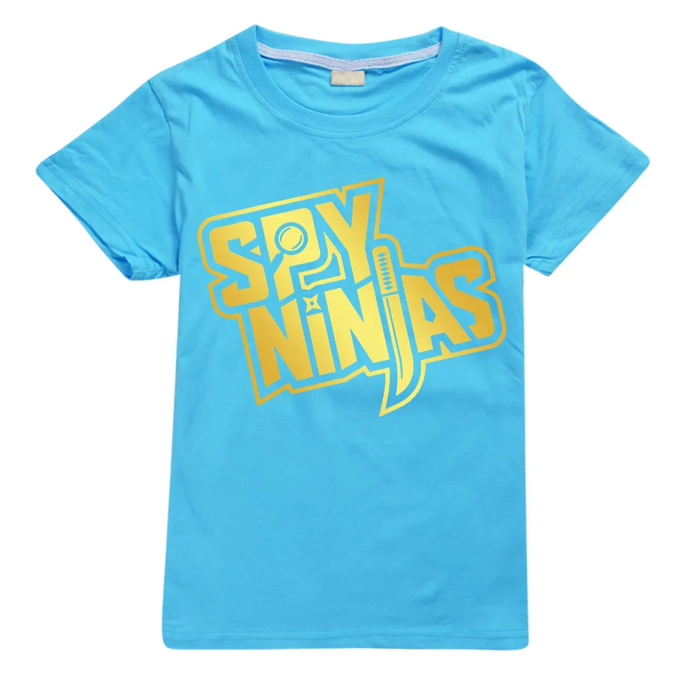 Daniel SPY NINJA Cartoon Casual O-Neck Tees - GuGuTon baby store - Baby Fashion - Toddlers Outfits - Babies Outfits - Toddler Clothes - Kids Clothing - Newborn Clothes - Newborn Wear - Kids Wear - Trending Clothes - Trending Outfits - Fall Fashion - Winter Fashion - Girls Clothes - Boys Clothes - Babies Wear - Kids Accessories - KidsWear - Summer Clothes - Summer Fashion - Summer Trend - Falls Sweaters - Tops - Bottom - Jeans - Blouse - Dresses - Newborn Dresses - Toys