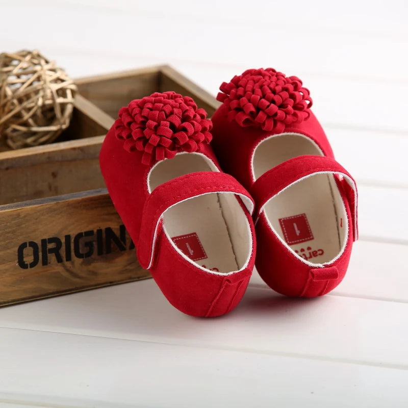 0-18 Months Newborn Baby Girl Walking Shoes Princess Shoes Little Baby Soft Bottom Anti Drop Girls Toddler Shoes