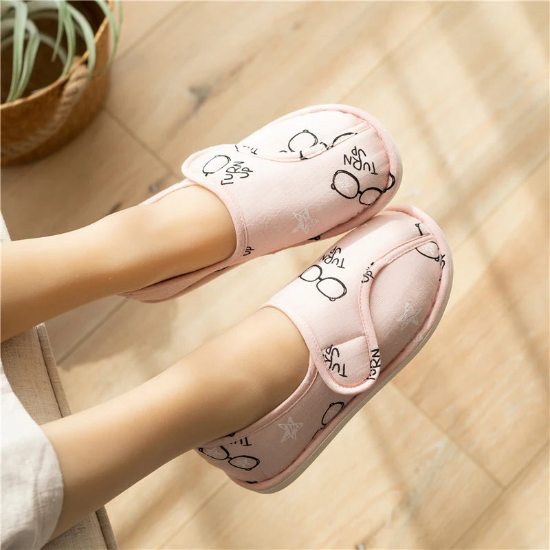Spring Autumn New Cute Women  Comfort Slippers House Shoes