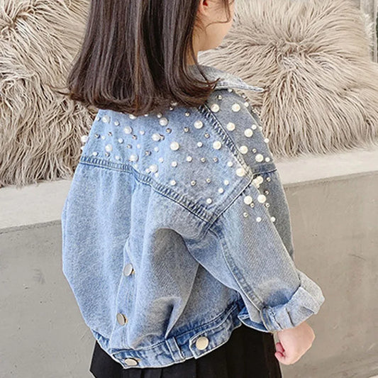 Esterlina Autumn Girls Jacket Long Sleeve pear back