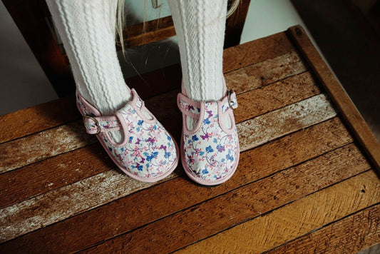 Floral Slip-On Shoes Comfortable Everyday Shoes