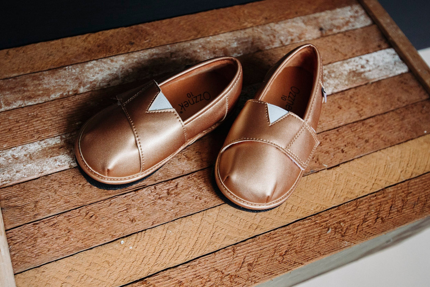 Keith Gold Shoe Top with Velvet Lining