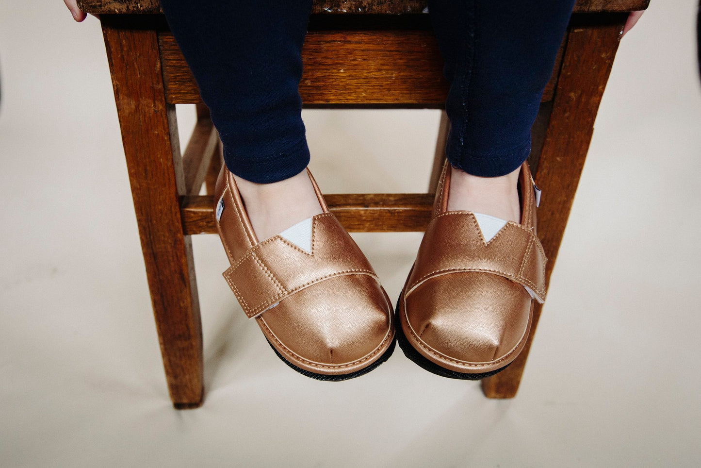 Keith Gold Shoe Top with Velvet Lining