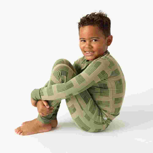 Kolton Bamboo 2-Piece Long Sleeve Set for Comfort