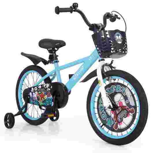 Kids 18 Inch Bike with Adjustable Features for 4-8 Years