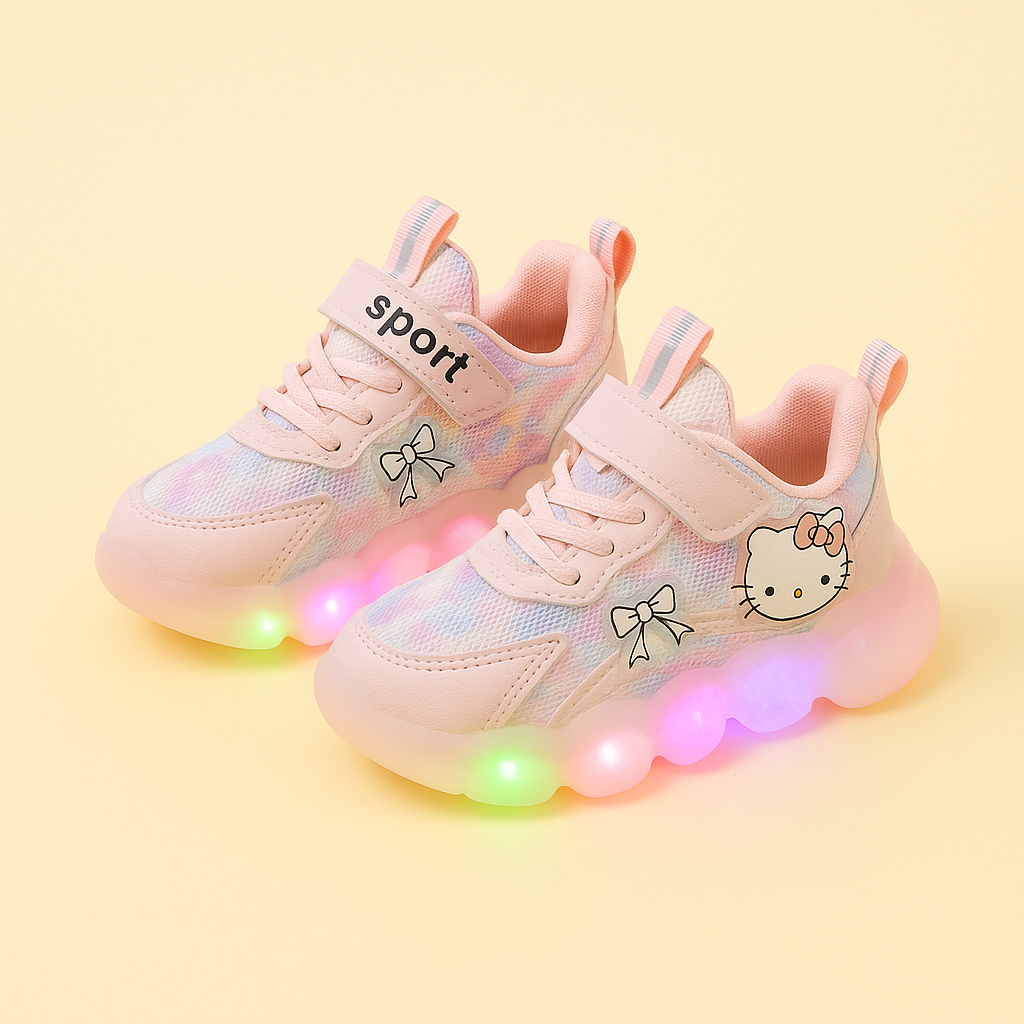 Rosairis Bubble LED Sneakers for Kids (1-6 Years)