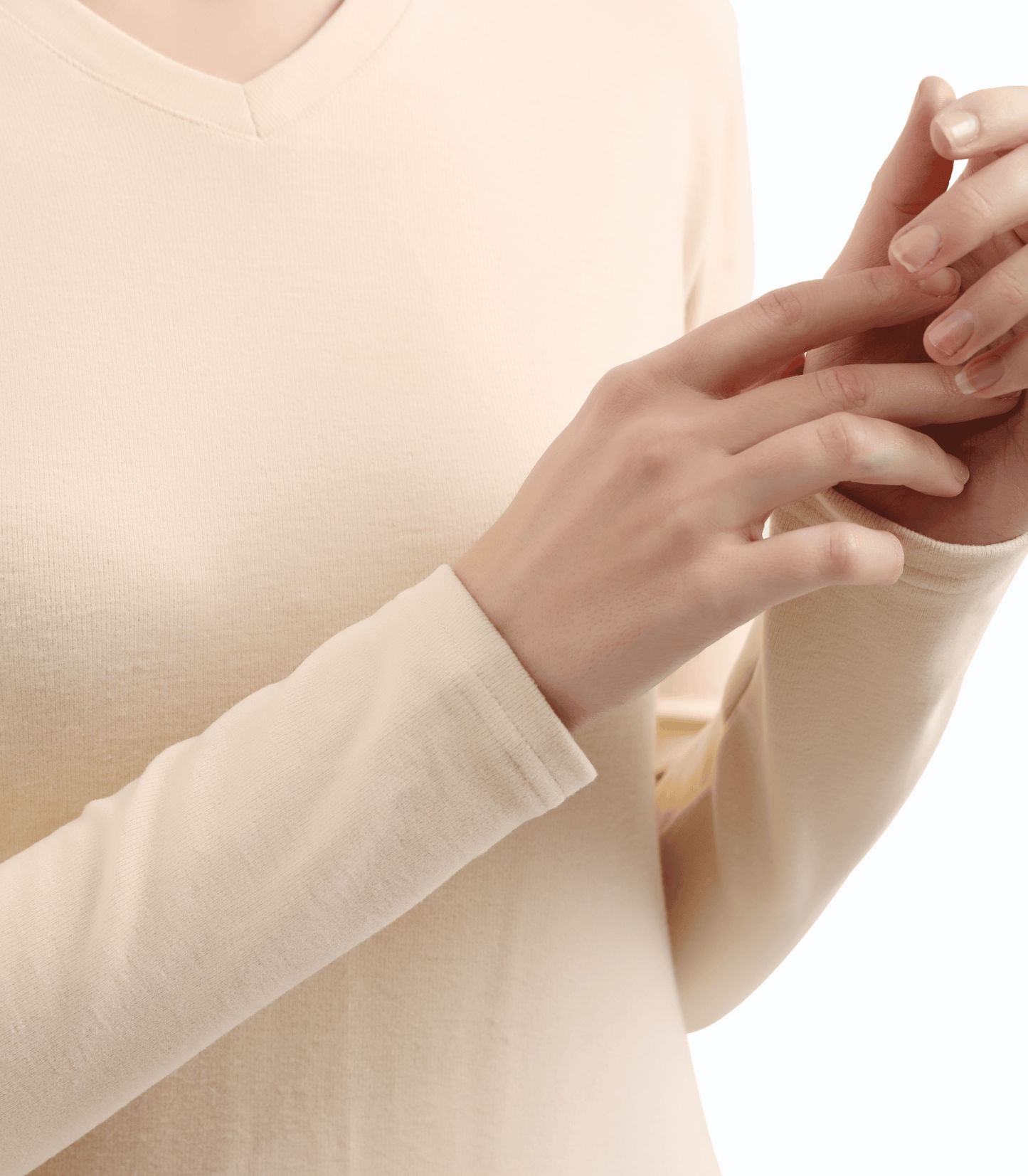 Estrella V-Neck Fitted Maternity Maxi Sweater Dress