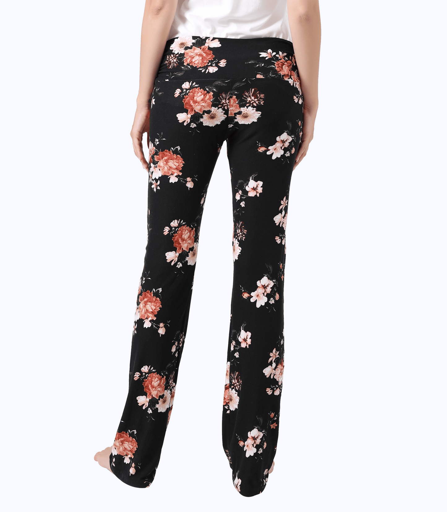 Bianca Below Bump Maternity Postpartum Pajama Pants (Floral)