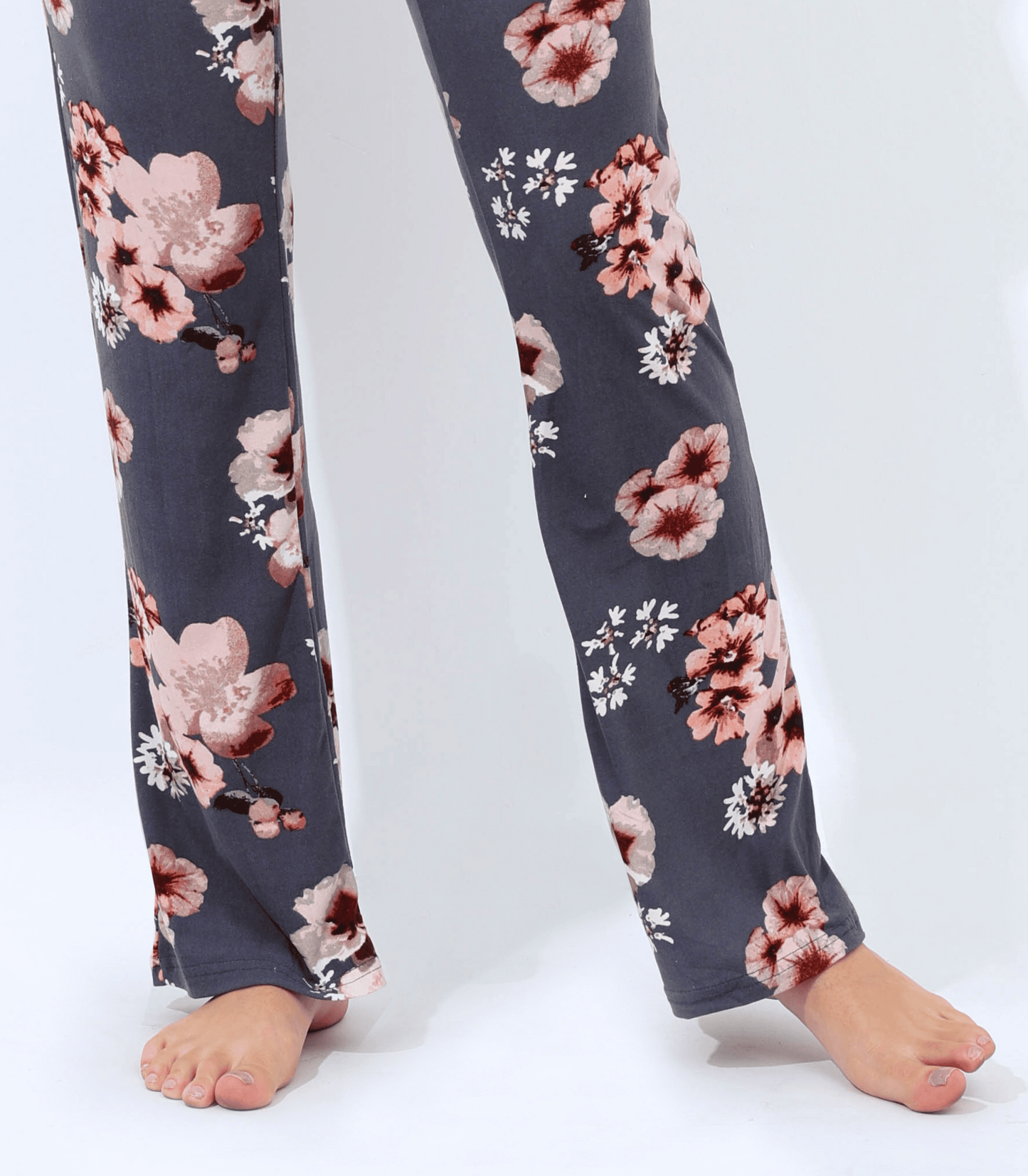 Bianca Below Bump Maternity Postpartum Pajama Pants (Floral)