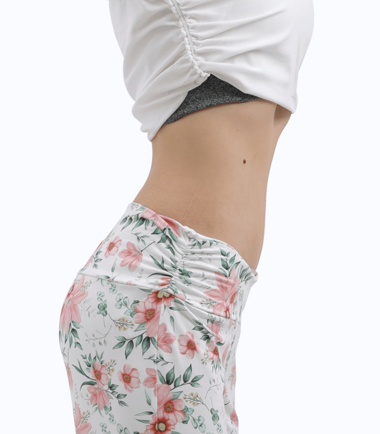 Bianca Below Bump Maternity Postpartum Pajama Pants (Floral)