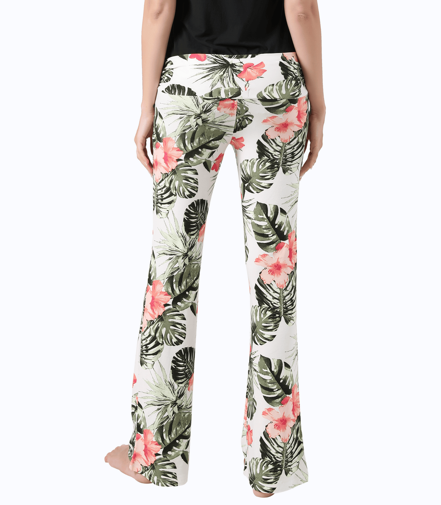 Bianca Below Bump Maternity Postpartum Pajama Pants (Floral)