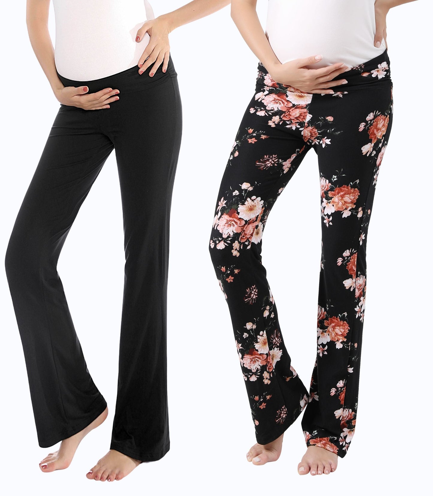 Dianna Below Bump Maternity Postpartum Pajama Pants (2 Pack)