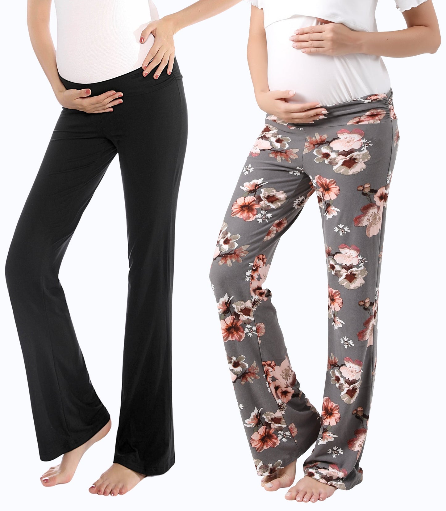 Dianna Below Bump Maternity Postpartum Pajama Pants (2 Pack)