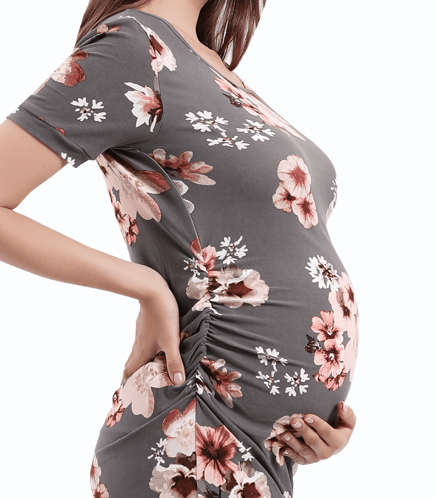 Kenia Ribbed Maternity Dress