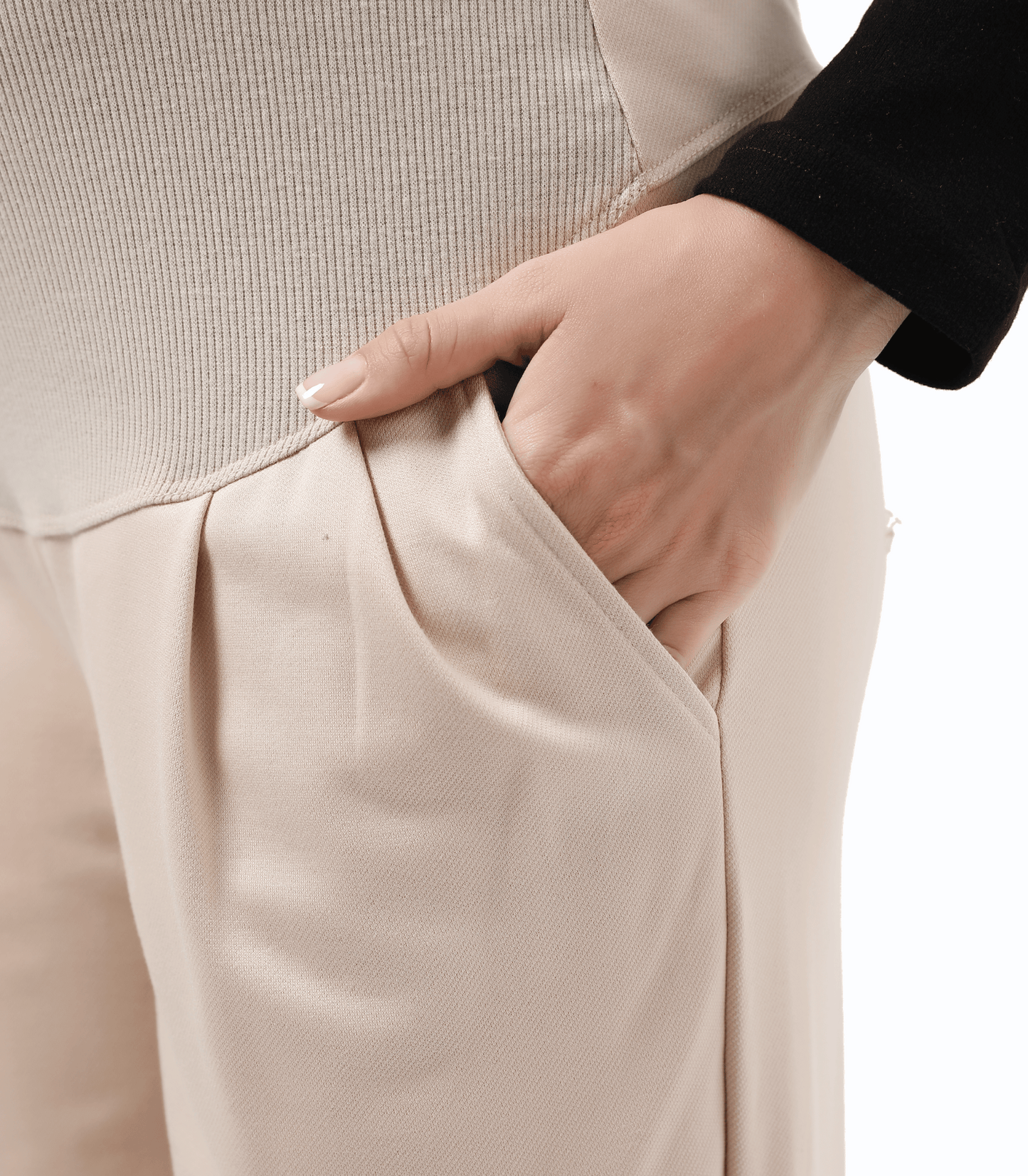 Gloria The Wide Leg Maternity Ankle Pant