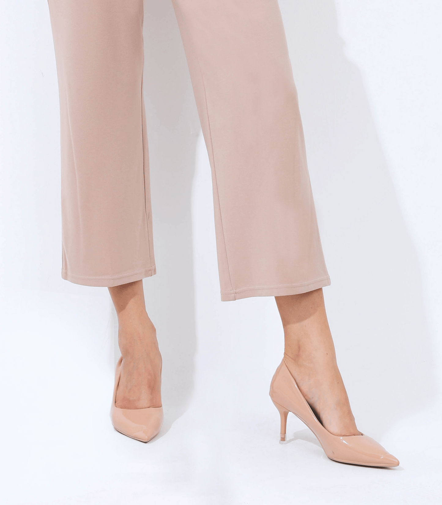 Gloria The Wide Leg Maternity Ankle Pant