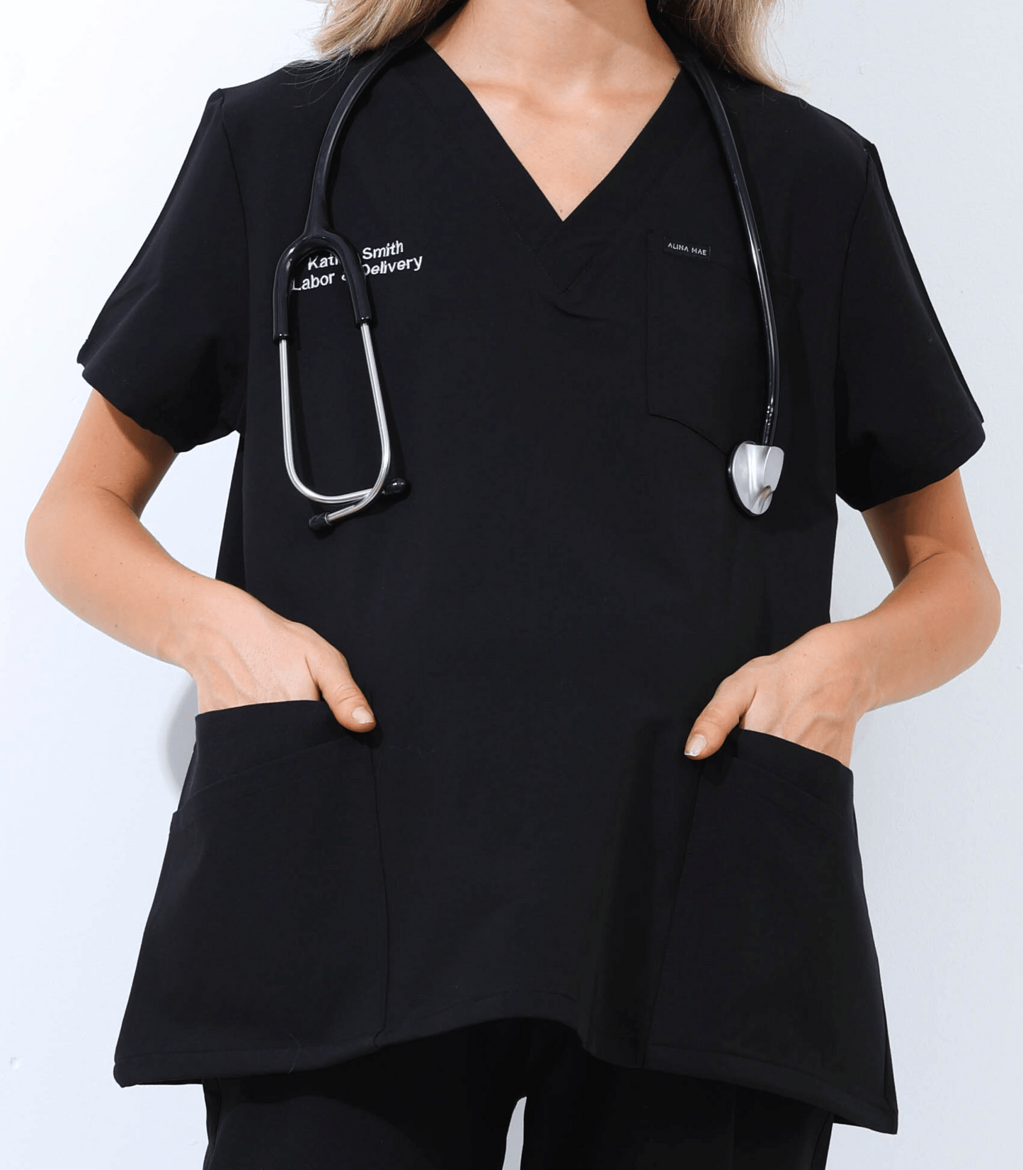 Leonela Mae Scrub Top