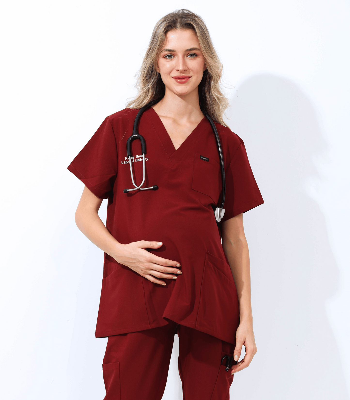 Leonela Mae Scrub Top