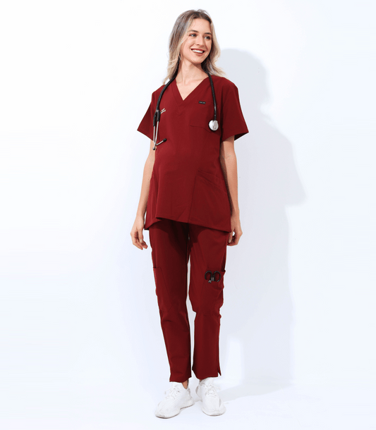 Leonela Mae Scrub Top