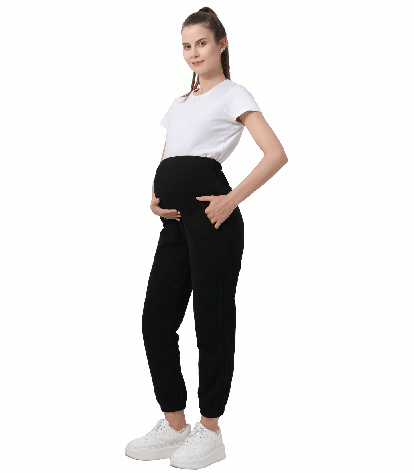 Karola Basic Maternity Sweatpants