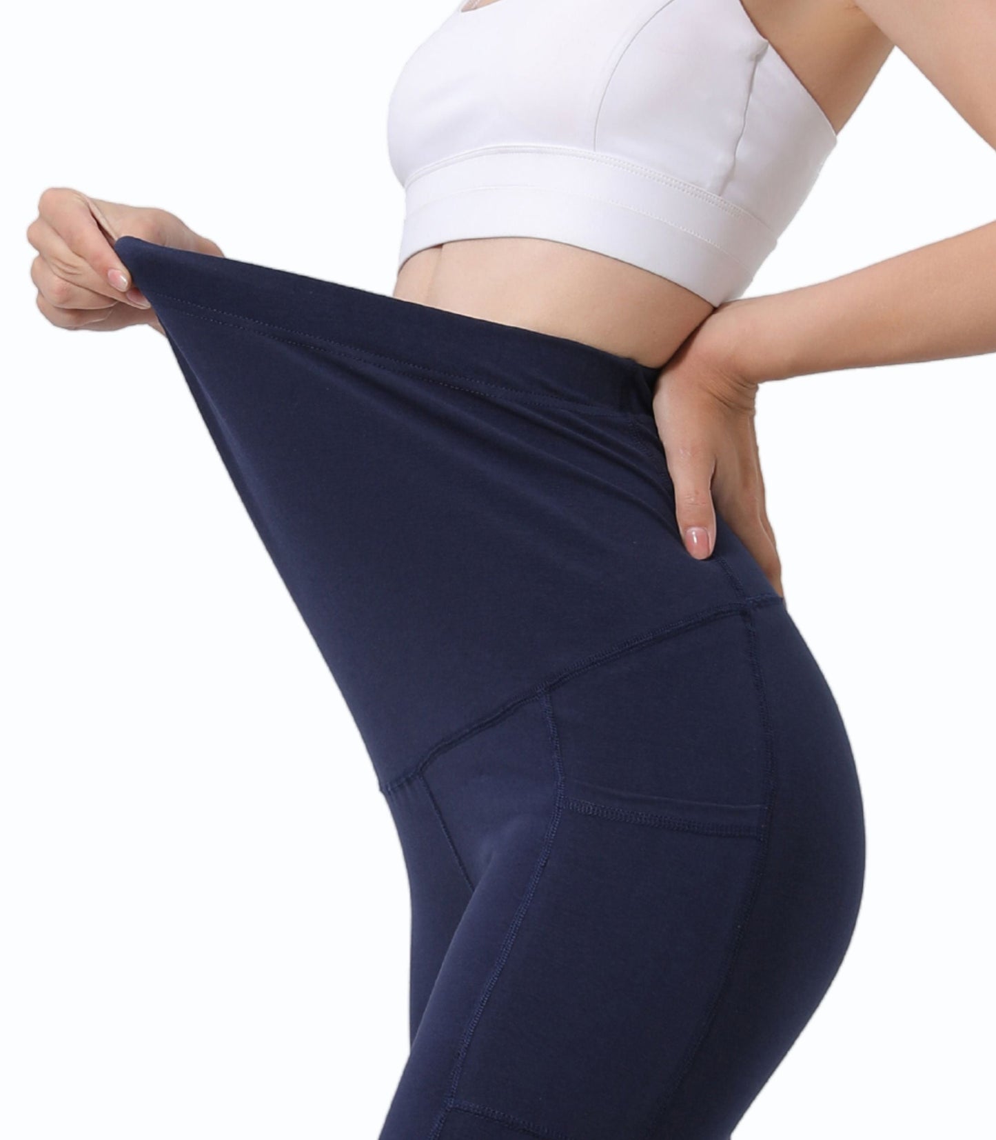 Allerie Pregnancy Yoga Pants with Pockets (2 Pack)