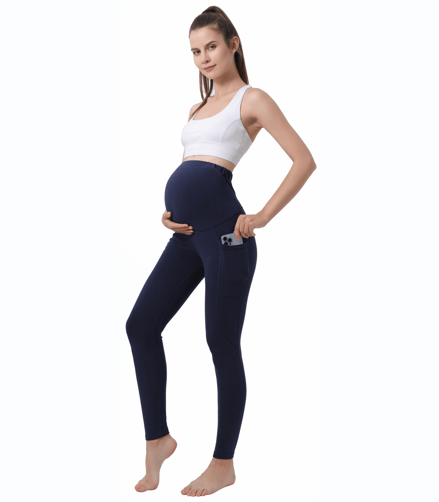 Claudia Pregnancy Yoga Pants with Pockets