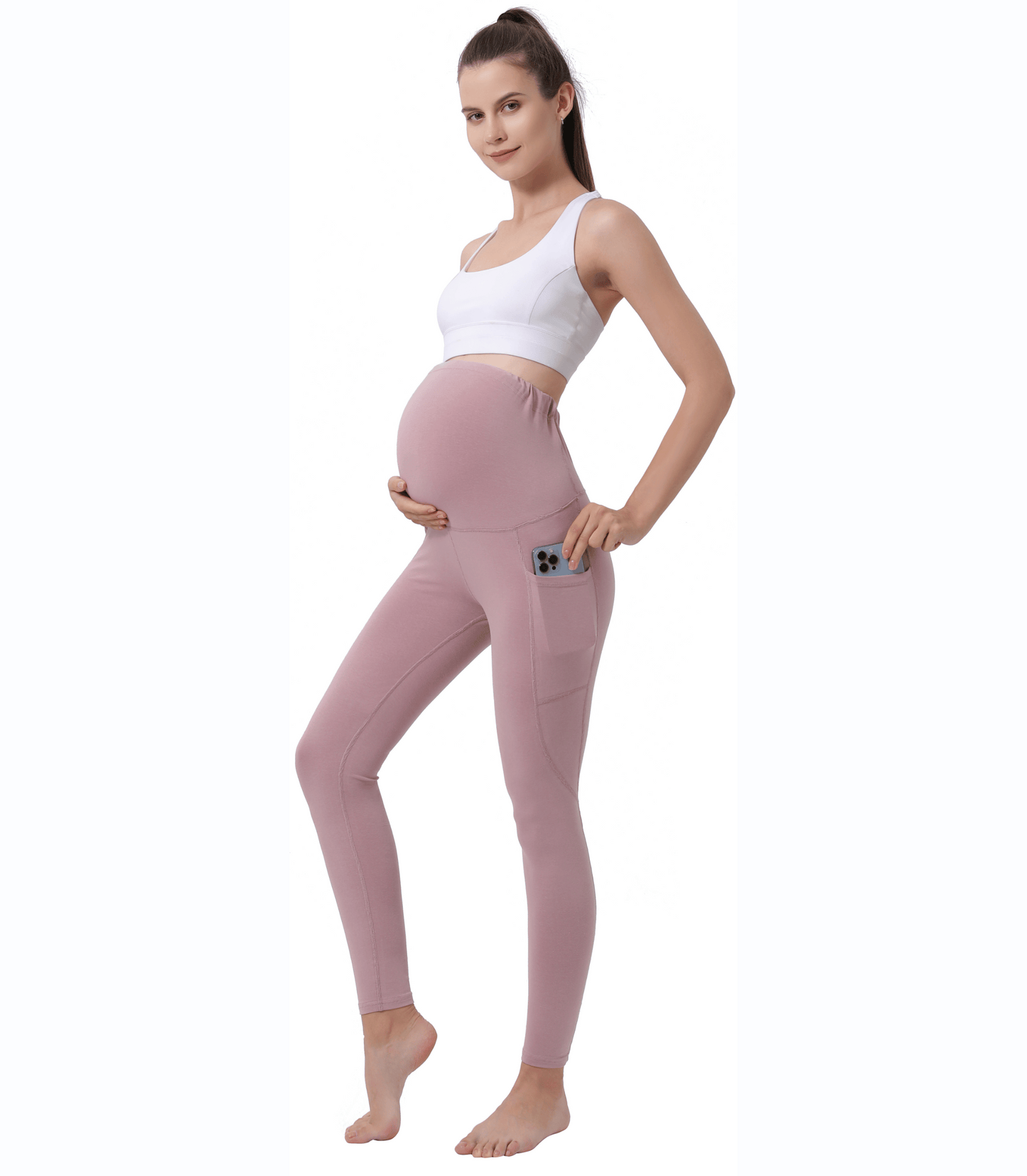 Claudia Pregnancy Yoga Pants with Pockets