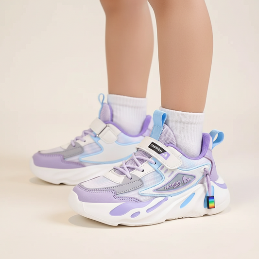 Breathable Mesh Running Sneakers Ages 4-12