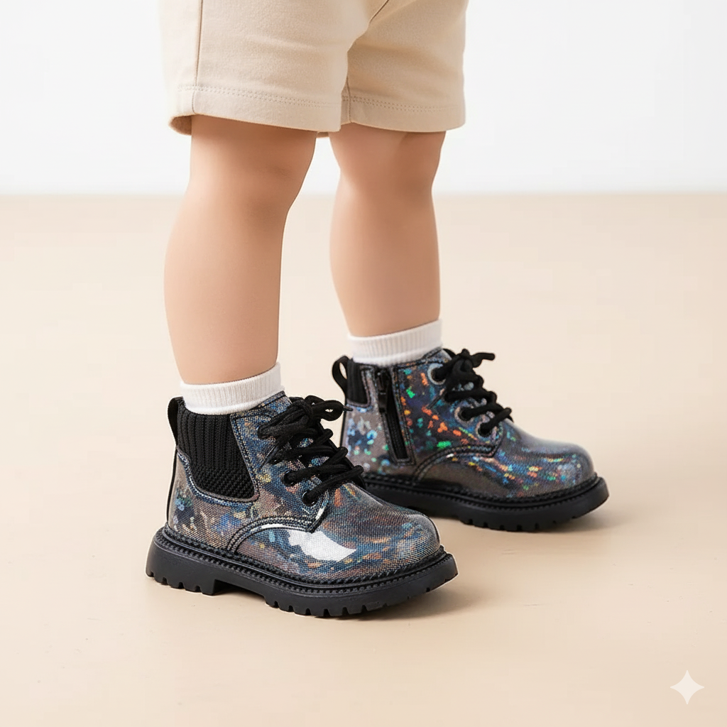 Carlos Sparkly Winter Boots Ages 1-7 Years