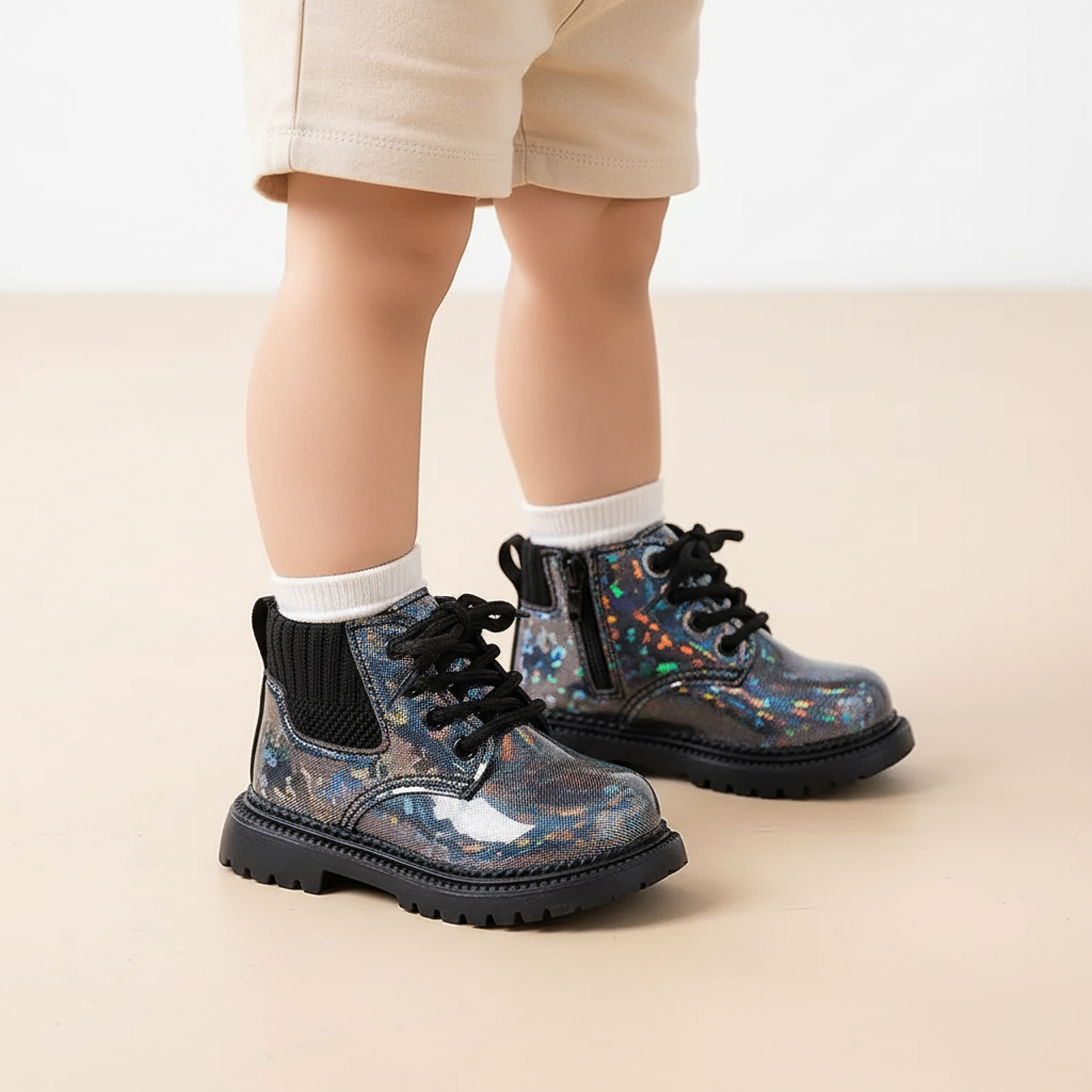 Carlos Sparkly Winter Boots Ages 1-7 Years