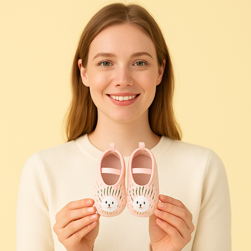 Rosa Newborn Baby Socks Anti Slip First Walkers