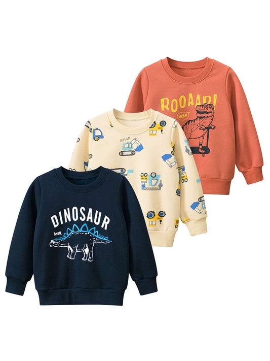 Ernesto Cartoon Velvet Kids Sweater