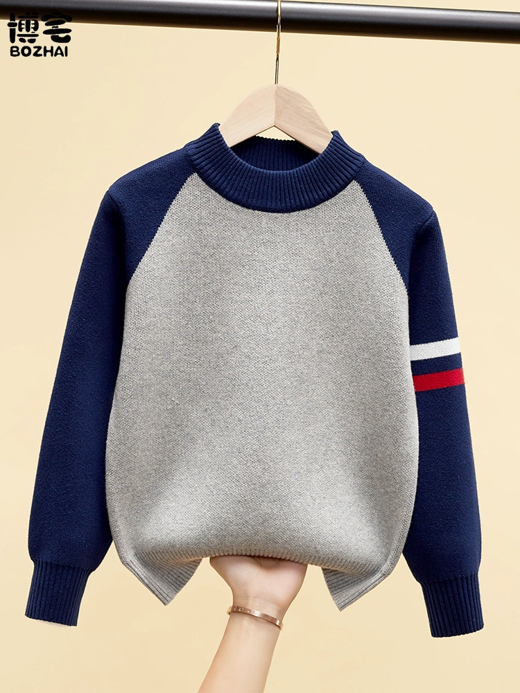 Steven Cotton Thickened Winter Boys' Sweater - GuGuTon baby store - Baby Fashion - Toddlers Outfits - Babies Outfits - Toddler Clothes - Kids Clothing - Newborn Clothes - Newborn Wear - Kids Wear - Trending Clothes - Trending Outfits - Fall Fashion - Winter Fashion - Girls Clothes - Boys Clothes - Babies Wear - Kids Accessories - KidsWear - Summer Clothes - Summer Fashion - Summer Trend - Falls Sweaters - Tops - Bottom - Jeans - Blouse - Dresses - Newborn Dresses - Toys