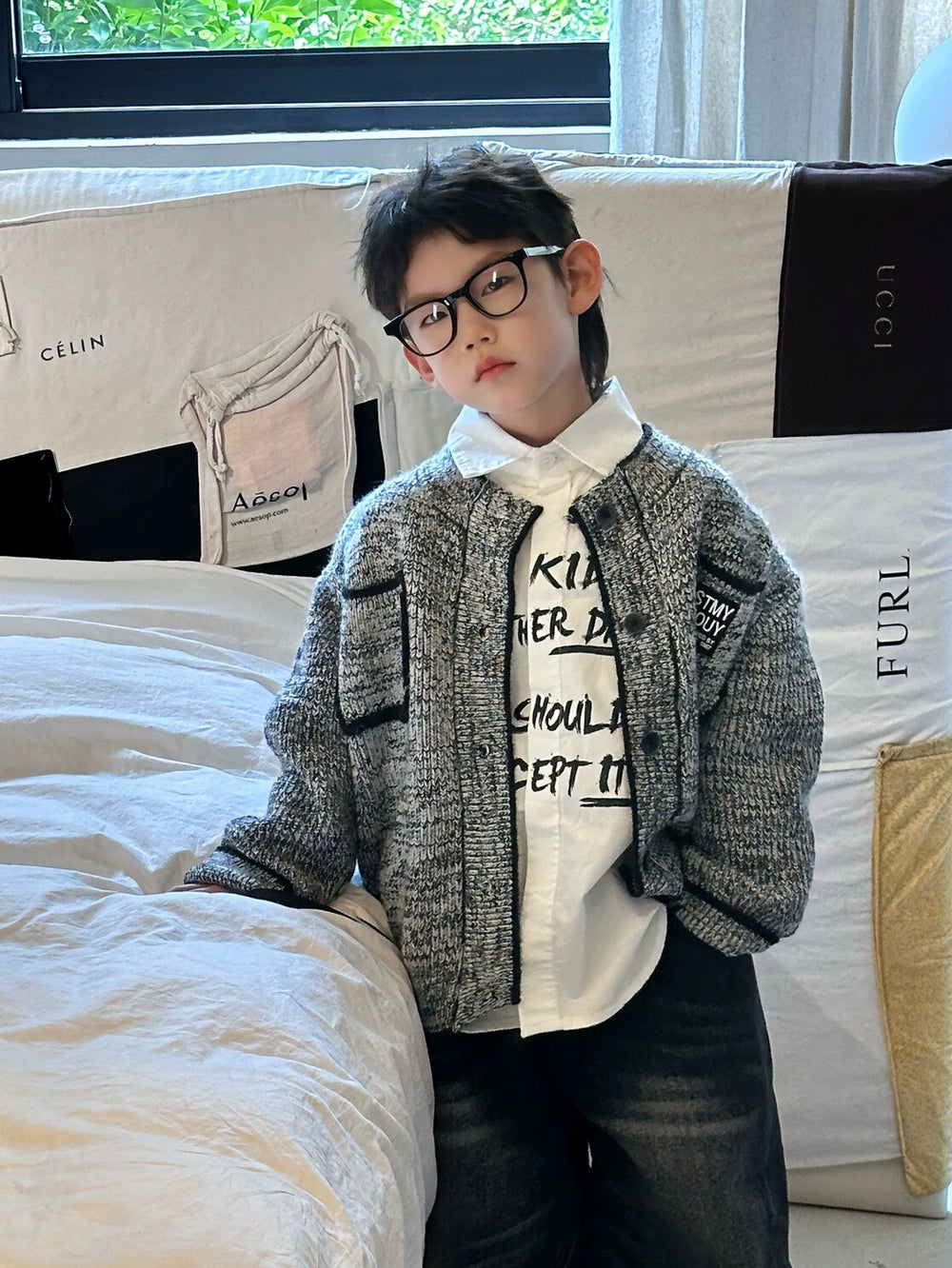 Wilson Classic Style Cardigan Coat Sweater