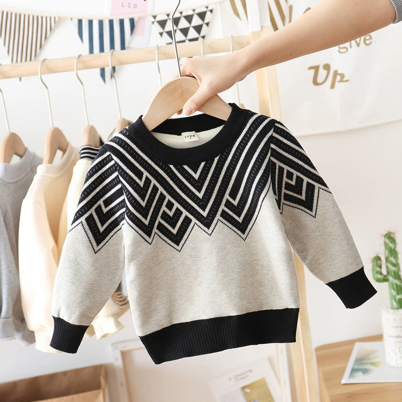 Kiros Pullover Korean Style Sweater - GuGuTon baby store - Baby Fashion - Toddlers Outfits - Babies Outfits - Toddler Clothes - Kids Clothing - Newborn Clothes - Newborn Wear - Kids Wear - Trending Clothes - Trending Outfits - Fall Fashion - Winter Fashion - Girls Clothes - Boys Clothes - Babies Wear - Kids Accessories - KidsWear - Summer Clothes - Summer Fashion - Summer Trend - Falls Sweaters - Tops - Bottom - Jeans - Blouse - Dresses - Newborn Dresses - Toys