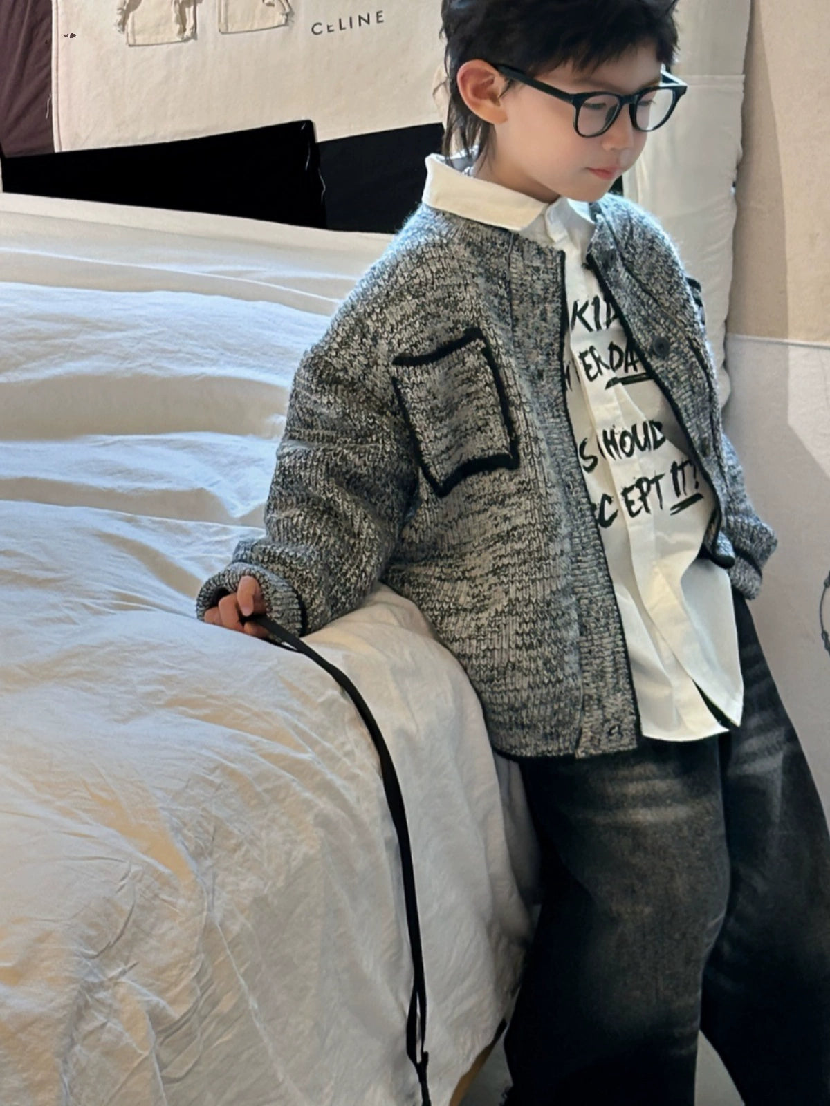 Wilson Classic Style Cardigan Coat Sweater