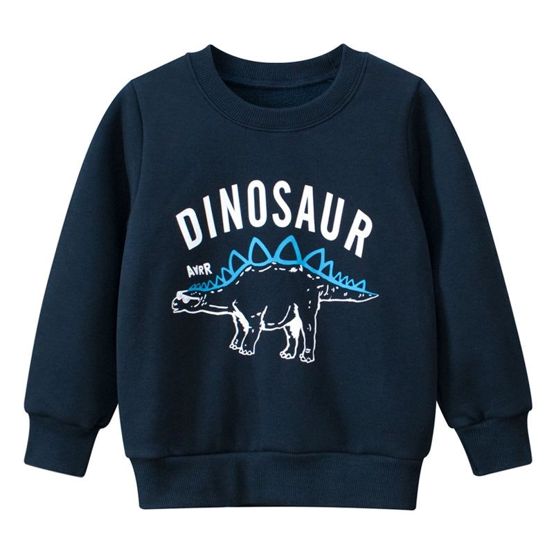 Ernesto Cartoon Velvet Kids Sweater