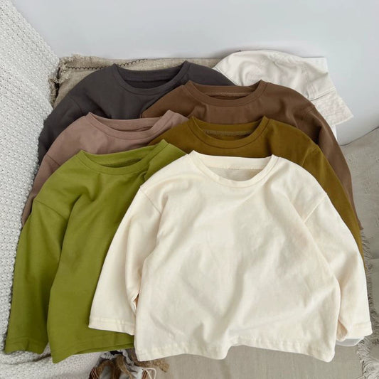 Liam New Arrival Basic Long Sleeves Tees