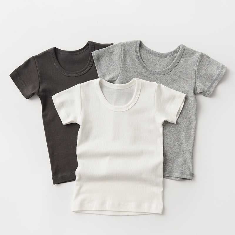 Camilo Round Neck Short Sleeve Tees - GuGuTon baby store - Baby Fashion - Toddlers Outfits - Babies Outfits - Toddler Clothes - Kids Clothing - Newborn Clothes - Newborn Wear - Kids Wear - Trending Clothes - Trending Outfits - Fall Fashion - Winter Fashion - Girls Clothes - Boys Clothes - Babies Wear - Kids Accessories - KidsWear - Summer Clothes - Summer Fashion - Summer Trend - Falls Sweaters - Tops - Bottom - Jeans - Blouse - Dresses - Newborn Dresses - Toys