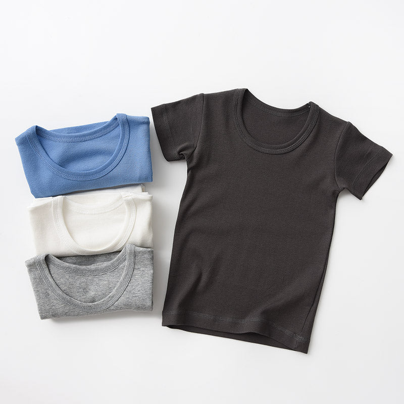 Camilo Round Neck Short Sleeve Tees - GuGuTon baby store - Baby Fashion - Toddlers Outfits - Babies Outfits - Toddler Clothes - Kids Clothing - Newborn Clothes - Newborn Wear - Kids Wear - Trending Clothes - Trending Outfits - Fall Fashion - Winter Fashion - Girls Clothes - Boys Clothes - Babies Wear - Kids Accessories - KidsWear - Summer Clothes - Summer Fashion - Summer Trend - Falls Sweaters - Tops - Bottom - Jeans - Blouse - Dresses - Newborn Dresses - Toys