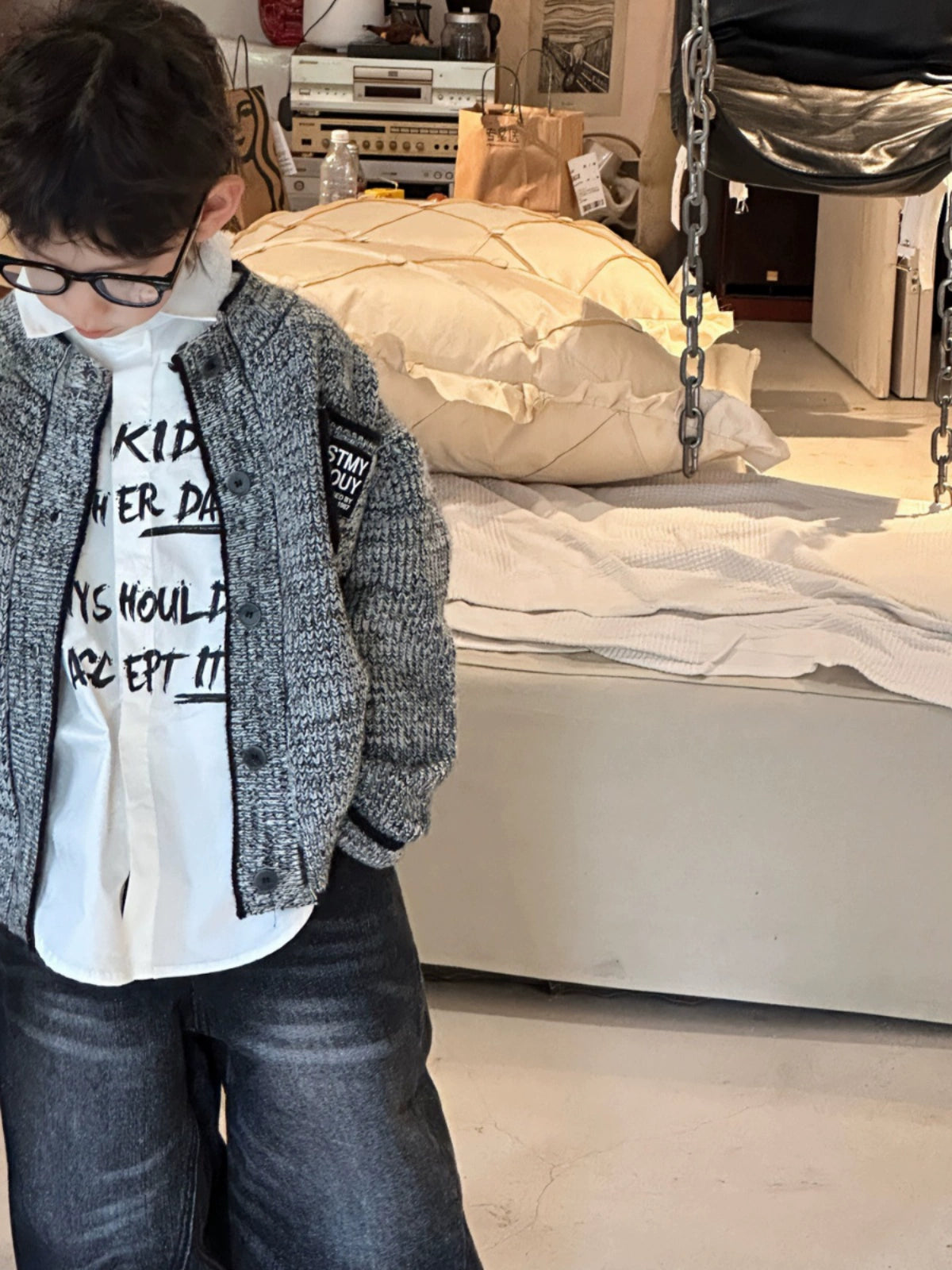 Wilson Classic Style Cardigan Coat Sweater