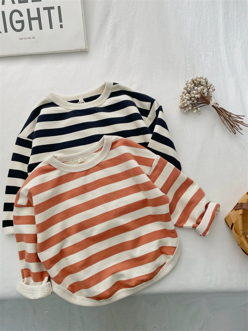 Jeremias Stripes Pure Cotton Sweater - GuGuTon baby store - Baby Fashion - Toddlers Outfits - Babies Outfits - Toddler Clothes - Kids Clothing - Newborn Clothes - Newborn Wear - Kids Wear - Trending Clothes - Trending Outfits - Fall Fashion - Winter Fashion - Girls Clothes - Boys Clothes - Babies Wear - Kids Accessories - KidsWear - Summer Clothes - Summer Fashion - Summer Trend - Falls Sweaters - Tops - Bottom - Jeans - Blouse - Dresses - Newborn Dresses - Toys
