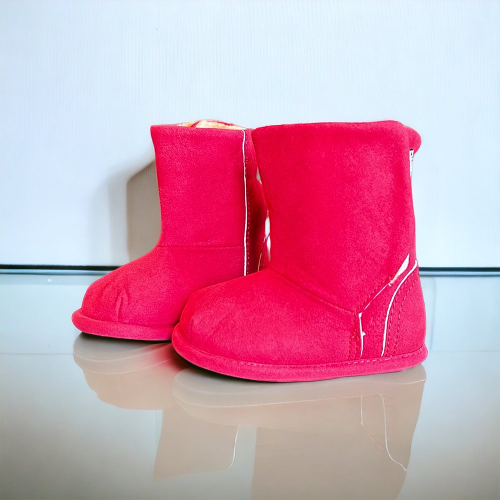 Red Suede Boot Top with Velvet Lining - GuGuTon baby store - Baby Fashion - Toddlers Outfits - Babies Outfits - Toddler Clothes - Kids Clothing - Newborn Clothes - Newborn Wear - Kids Wear - Trending Clothes - Trending Outfits - Fall Fashion - Winter Fashion - Girls Clothes - Boys Clothes - Babies Wear - Kids Accessories - KidsWear - Summer Clothes - Summer Fashion - Summer Trend - Falls Sweaters - Tops - Bottom - Jeans - Blouse - Dresses - Newborn Dresses - Toys