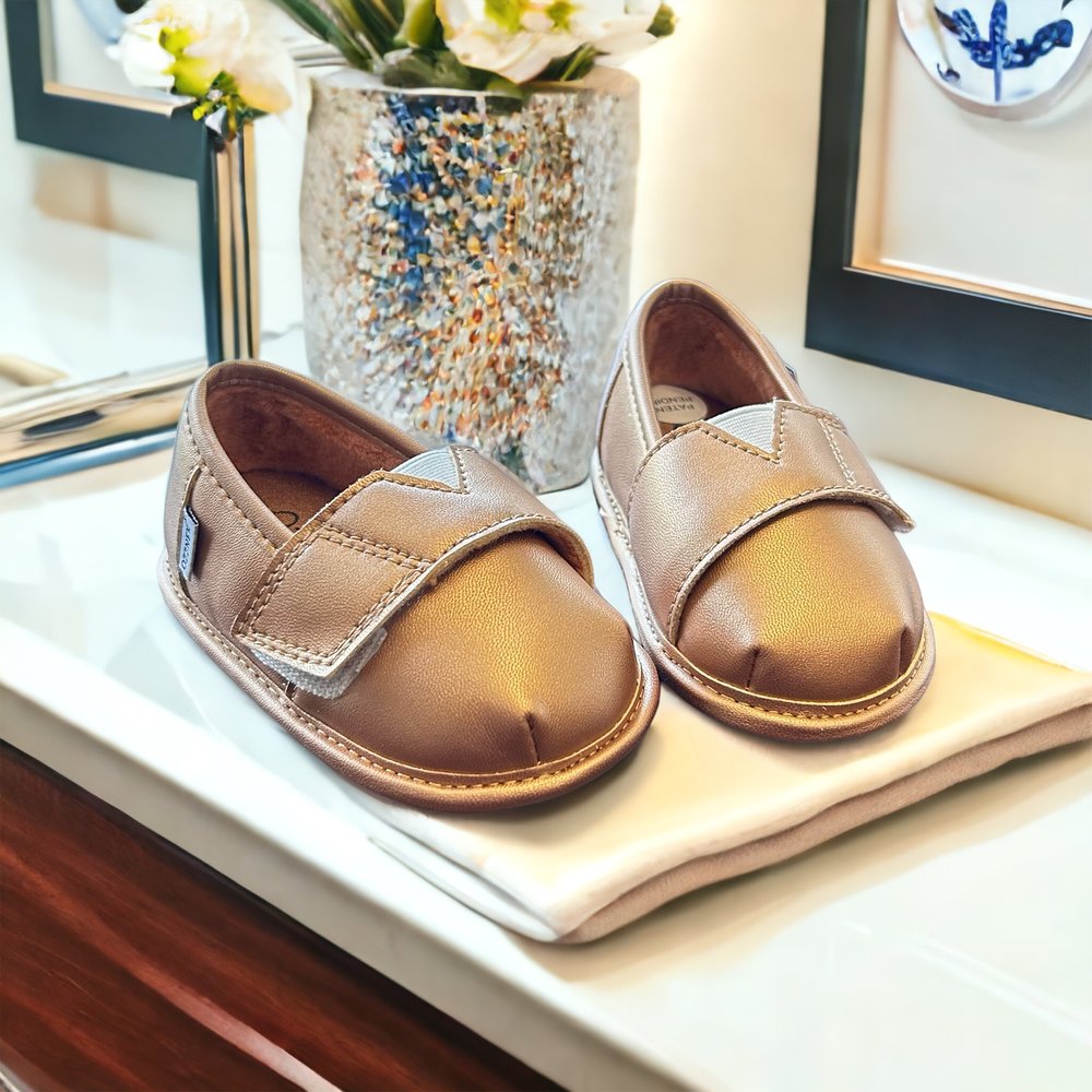 Keith Gold Shoe Top with Velvet Lining