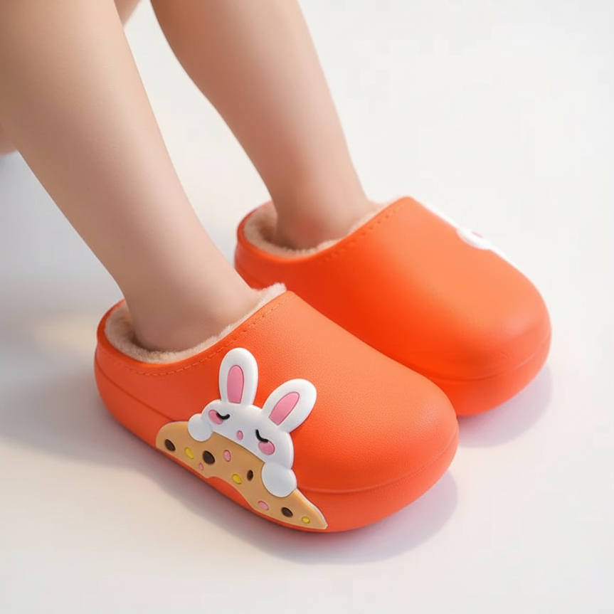 Plush Warm Waterproof Slippers Ages 2 to Adults