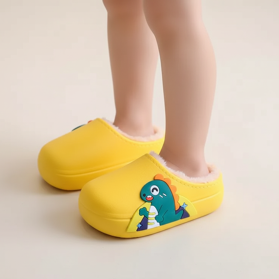 Plush Warm Waterproof Slippers Ages 2 to Adults