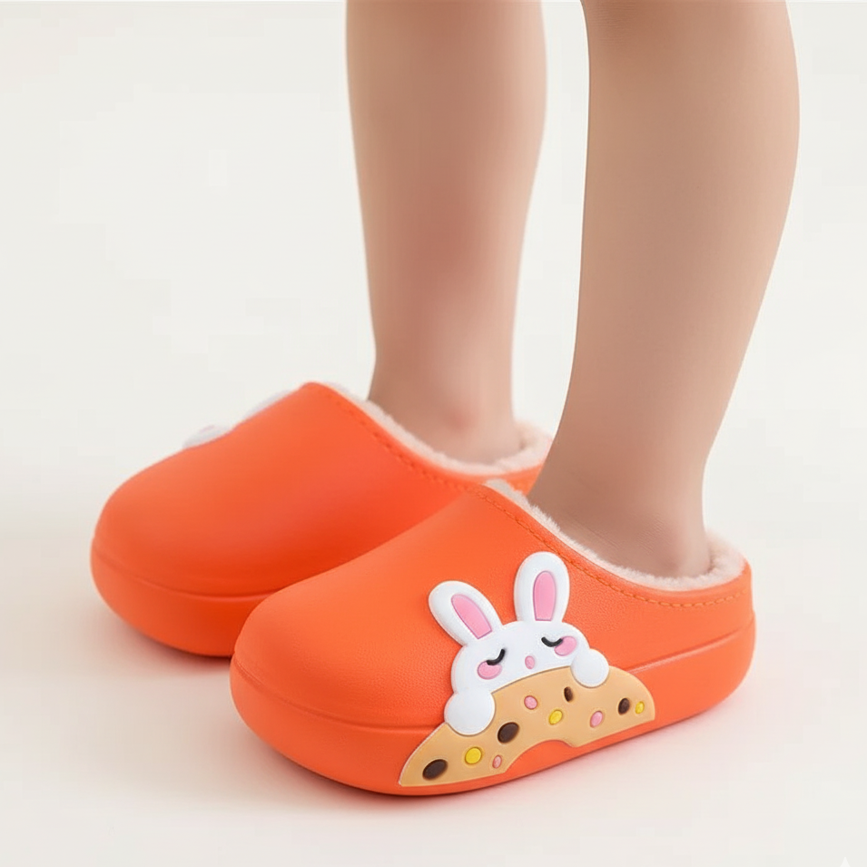 Plush Warm Waterproof Slippers Ages 2 to Adults